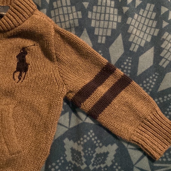 POLO by RALPH LAUREN ZIP UP SWEATER - Picture 5 of 5